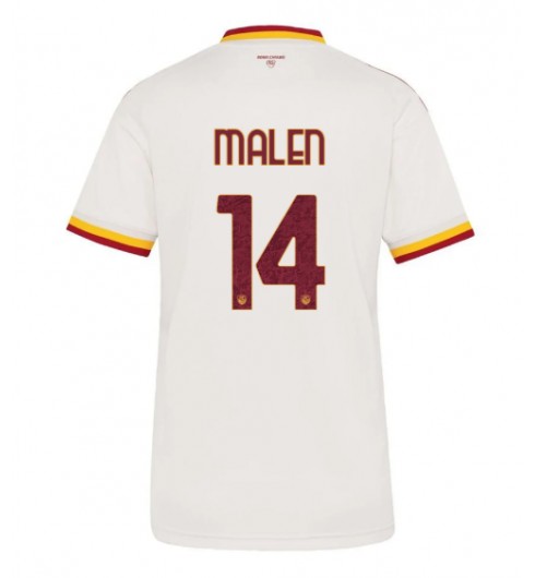AS Roma Donyell Malen #14 Venkovní Dres pro Dámské 2026-27 Krátký Rukáv AS Roma Donyell Malen #14 Venkovní Dres pro Dámské 2026-27 Krátký Rukáv